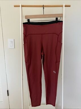 REI Co-op Red Swiftland 7/8 Tights NWOT